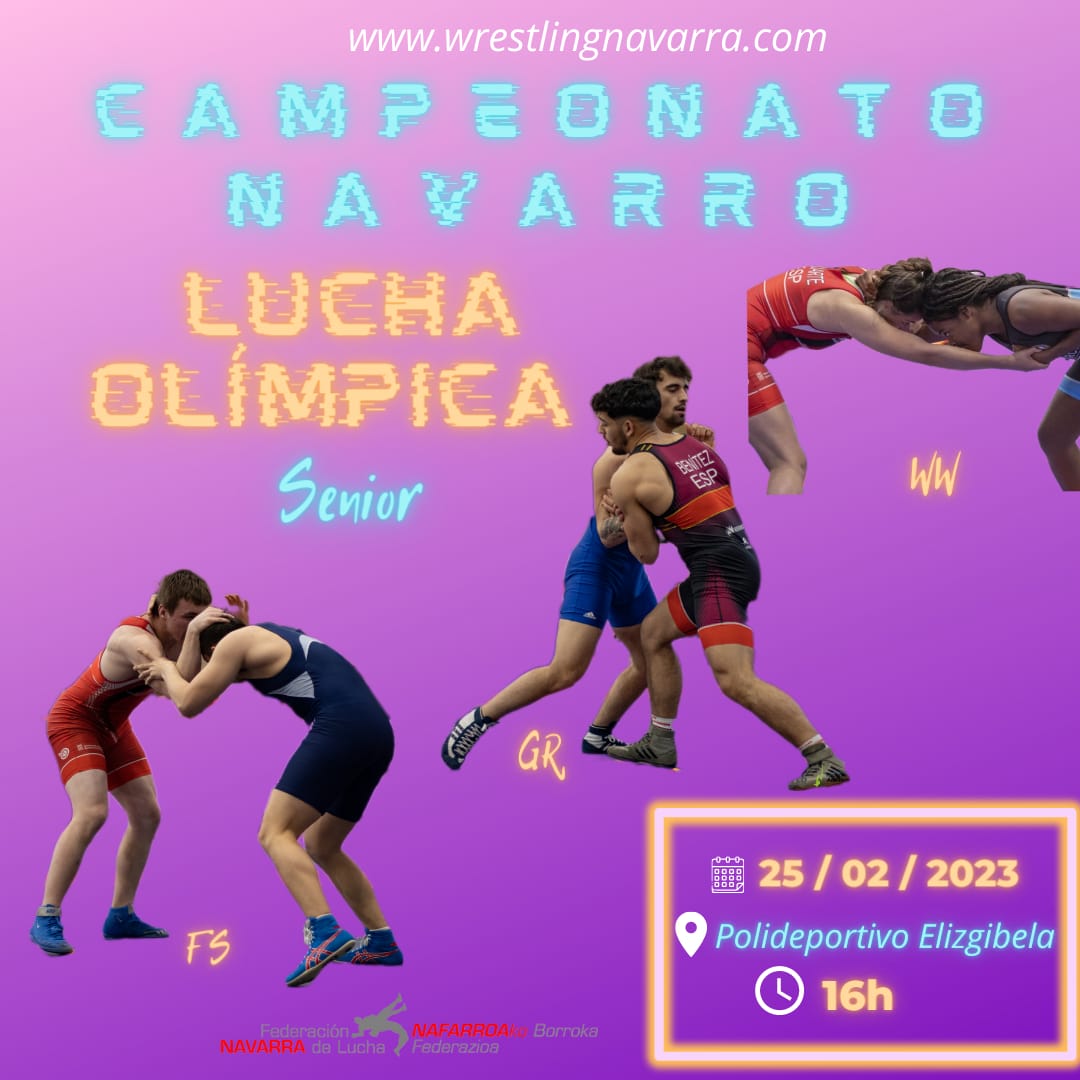 Cto. Navarro Senior de Luchas Ol&iacute;mpicas 2023